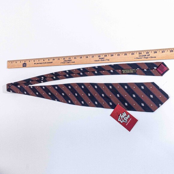 Giorgio Armani Cravatte Tie 100% Silk Made in Italy NWT VTG - Picture 8 of 8